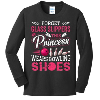 Funny Bowling For Women Mom Wife Kids Long Sleeve Shirt