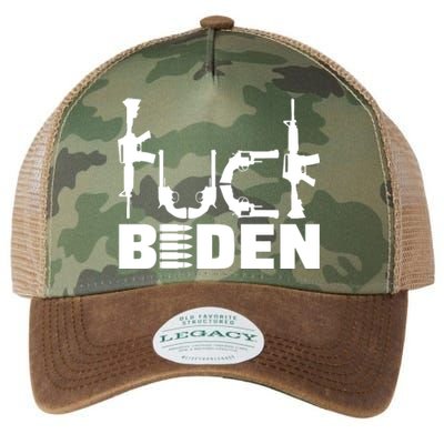 Fuck Biden Funny Anti Joe Biden Legacy Tie Dye Trucker Hat