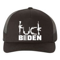 Fuck Biden Funny Anti Joe Biden Yupoong Adult 5-Panel Trucker Hat