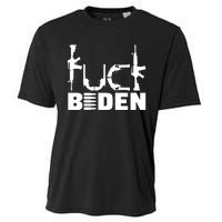 Fuck Biden Funny Anti Joe Biden Cooling Performance Crew T-Shirt