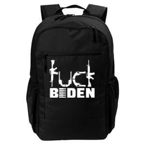 Fuck Biden Funny Anti Joe Biden Daily Commute Backpack