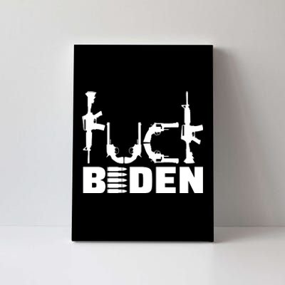 Fuck Biden Funny Anti Joe Biden Canvas