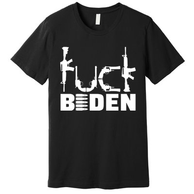 Fuck Biden Funny Anti Joe Biden Premium T-Shirt