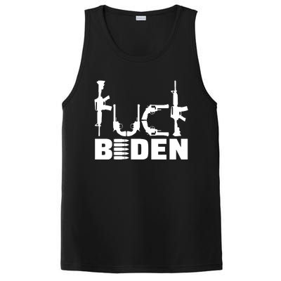 Fuck Biden Funny Anti Joe Biden PosiCharge Competitor Tank