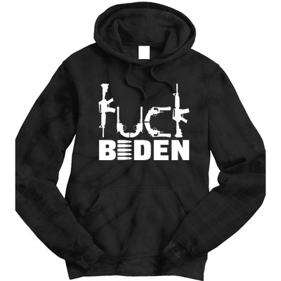 Fuck Biden Funny Anti Joe Biden Tie Dye Hoodie