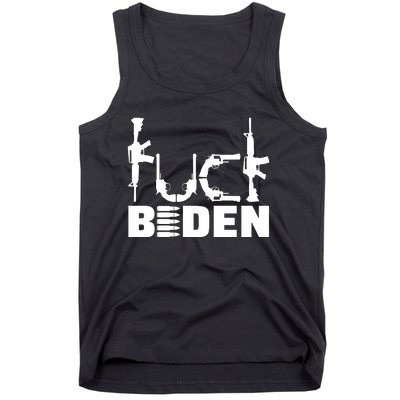 Fuck Biden Funny Anti Joe Biden Tank Top