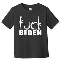 Fuck Biden Funny Anti Joe Biden Toddler T-Shirt