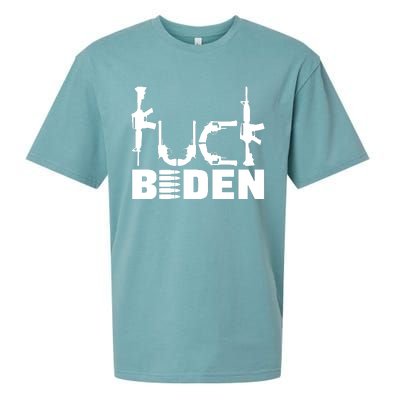 Fuck Biden Funny Anti Joe Biden Sueded Cloud Jersey T-Shirt