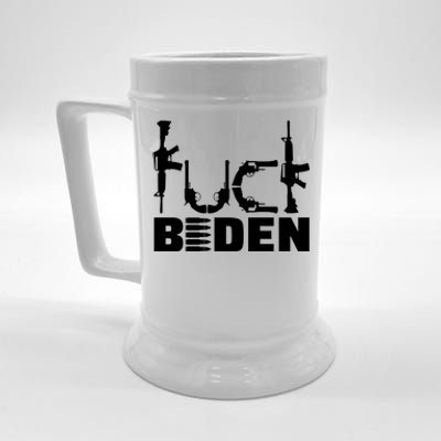 Fuck Biden Funny Anti Joe Biden Beer Stein