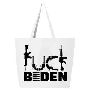 Fuck Biden Funny Anti Joe Biden 25L Jumbo Tote