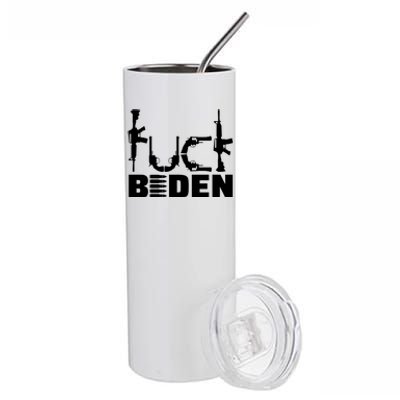 Fuck Biden Funny Anti Joe Biden Stainless Steel Tumbler