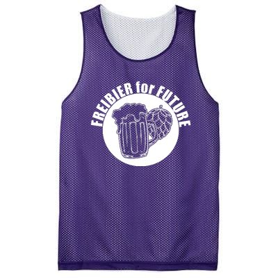 Free Beer For Future Mesh Reversible Basketball Jersey Tank