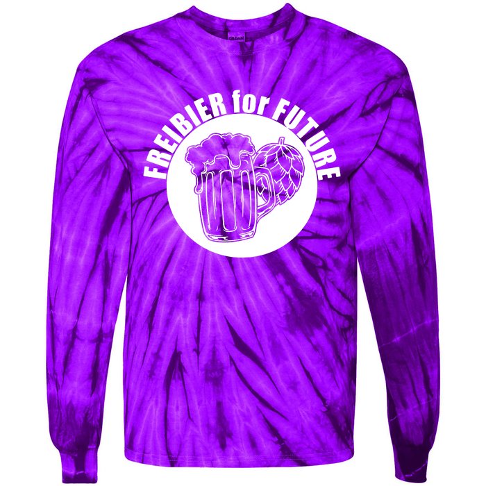 Free Beer For Future Tie-Dye Long Sleeve Shirt