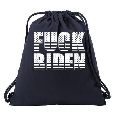 Fuck Biden Drawstring Bag