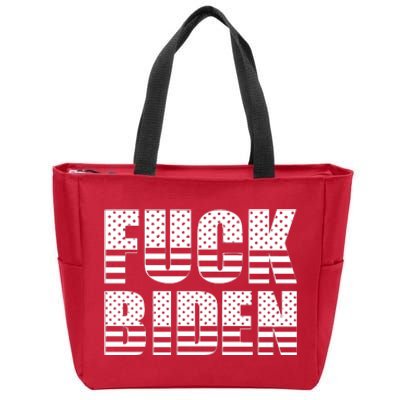 Fuck Biden Zip Tote Bag