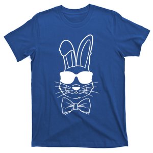 Funny Bunny Face With Sunglasses Easter Day Gift T-Shirt