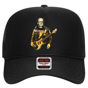 Frankenstein Bass High Crown Mesh Back Trucker Hat