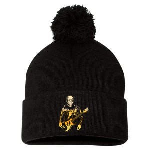 Frankenstein Bass Pom Pom 12in Knit Beanie