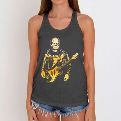 Frankenstein Bass Women's Knotted Racerback Tank