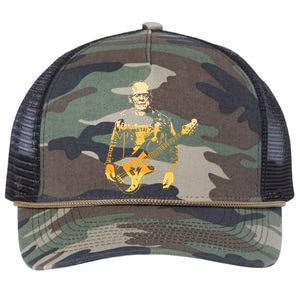 Frankenstein Bass Retro Rope Trucker Hat Cap