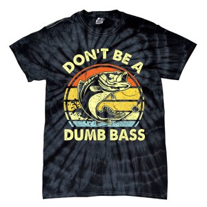 Funny Bass Fishing Stuff Funny Dad Bass Fish Papa Fishing Tie-Dye T-Shirt