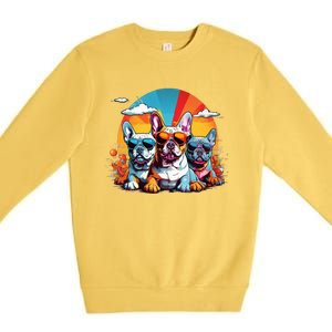 French Bulldog Premium Crewneck Sweatshirt