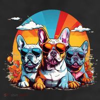 French Bulldog Cool Comfort Performance Bucket Hat