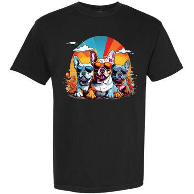 French Bulldog Garment-Dyed Heavyweight T-Shirt
