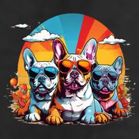 French Bulldog 11oz C Handle Ceramic Mug