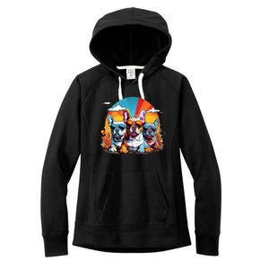 French Bulldog Women's Fleece Hoodie