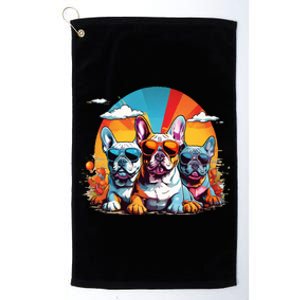 French Bulldog Platinum Collection Golf Towel