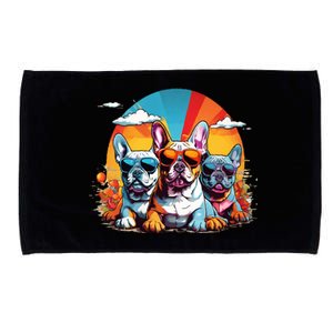 French Bulldog Microfiber Hand Towel