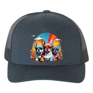 French Bulldog Yupoong Adult 5-Panel Trucker Hat