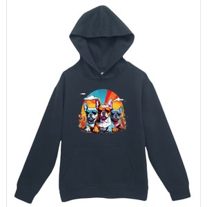 French Bulldog Urban Pullover Hoodie