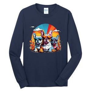 French Bulldog Tall Long Sleeve T-Shirt