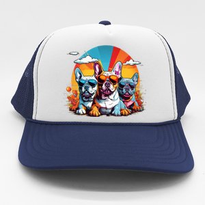 French Bulldog Trucker Hat