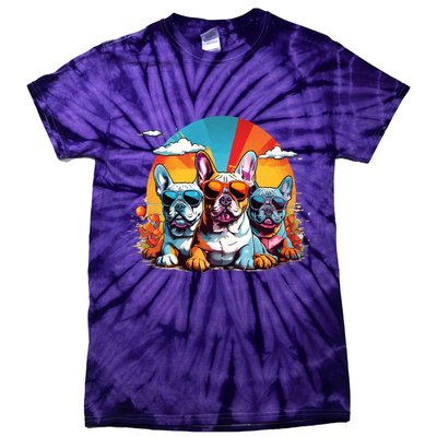 French Bulldog Tie-Dye T-Shirt