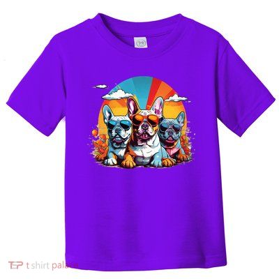French Bulldog Toddler T-Shirt