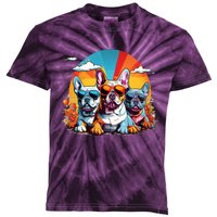 French Bulldog Kids Tie-Dye T-Shirt