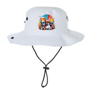 French Bulldog Legacy Cool Fit Booney Bucket Hat