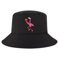 Flamingo Basketball Flamingo Playing Basketball Flamingo Cool Comfort Performance Bucket Hat