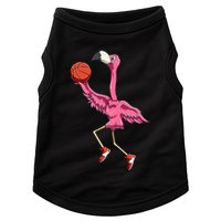 Flamingo Basketball Flamingo Playing Basketball Flamingo Doggie Tank