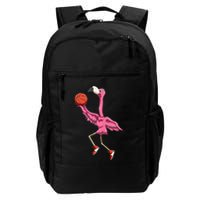 Flamingo Basketball Flamingo Playing Basketball Flamingo Backpack