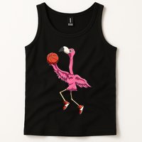 Flamingo Basketball Flamingo Playing Basketball Flamingo Tank Top