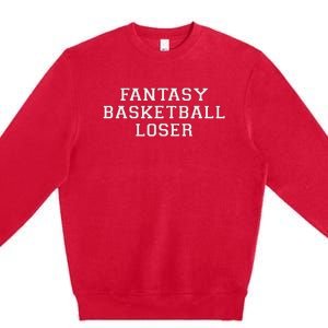 Fantasy Basketball Premium Crewneck Sweatshirt