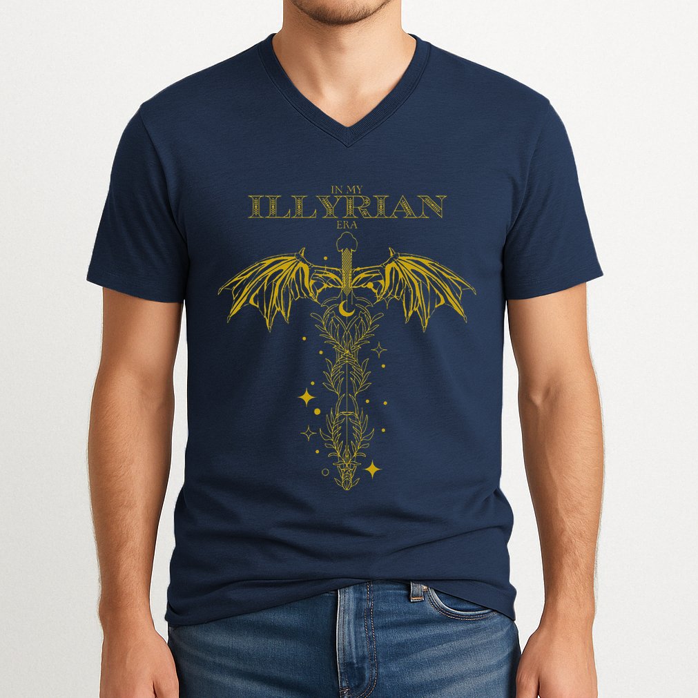 Fantasy Book Fan And Reader. Gift For Fantasy Book Reader. V-Neck T-Shirt