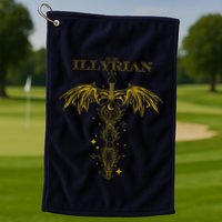 Fantasy Book Fan And Reader. Gift For Fantasy Book Reader. Golf Towel