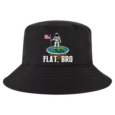 Flat Bro Funny Gift The Earth Is Flat Gift Cool Comfort Performance Bucket Hat