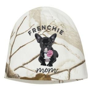 French Bulldog For Women Frenchie Mom Flower Kati - Camo Knit Beanie