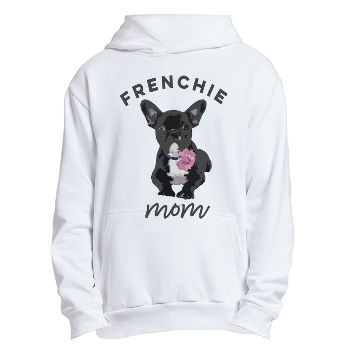 French Bulldog For Women Frenchie Mom Flower Urban Pullover Hoodie